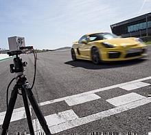 Die Porsche Track Precision App eingesetzt im Cayman GT4 